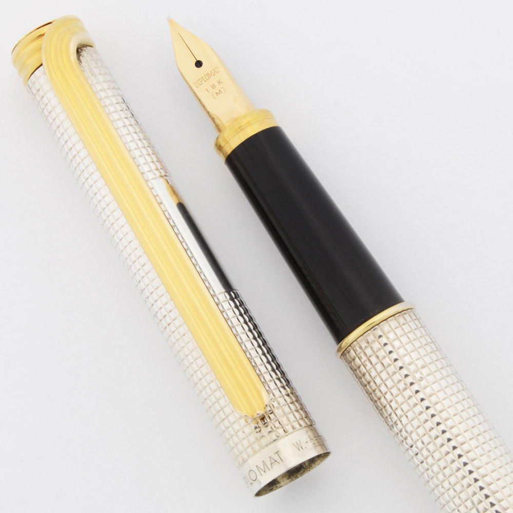 Diplomat Epoque Fountain Pen (W Germany, 1980s/90s) - Sterling